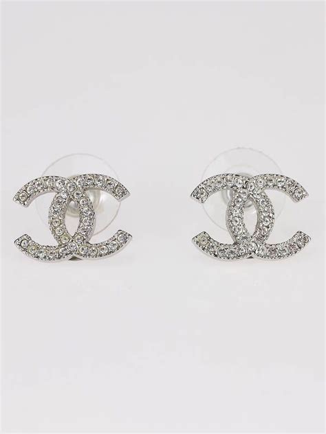 chanel ring earring|chanel swarovski earrings.